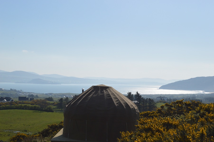view over Lough Swilly