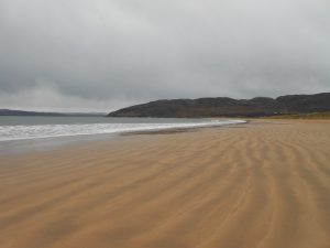 Windswept Ballymastocker with patterns in sand